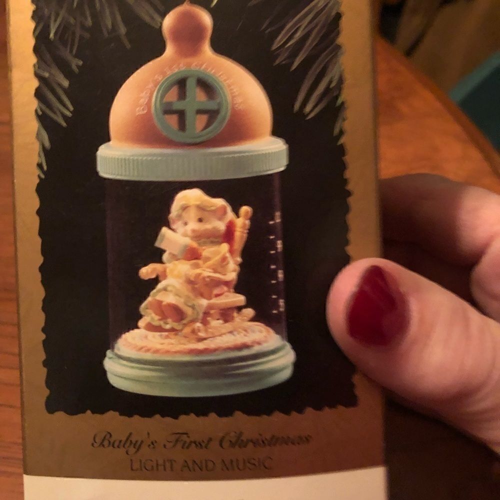 1996 Hallmark Baby’s First Christmas. Magic.